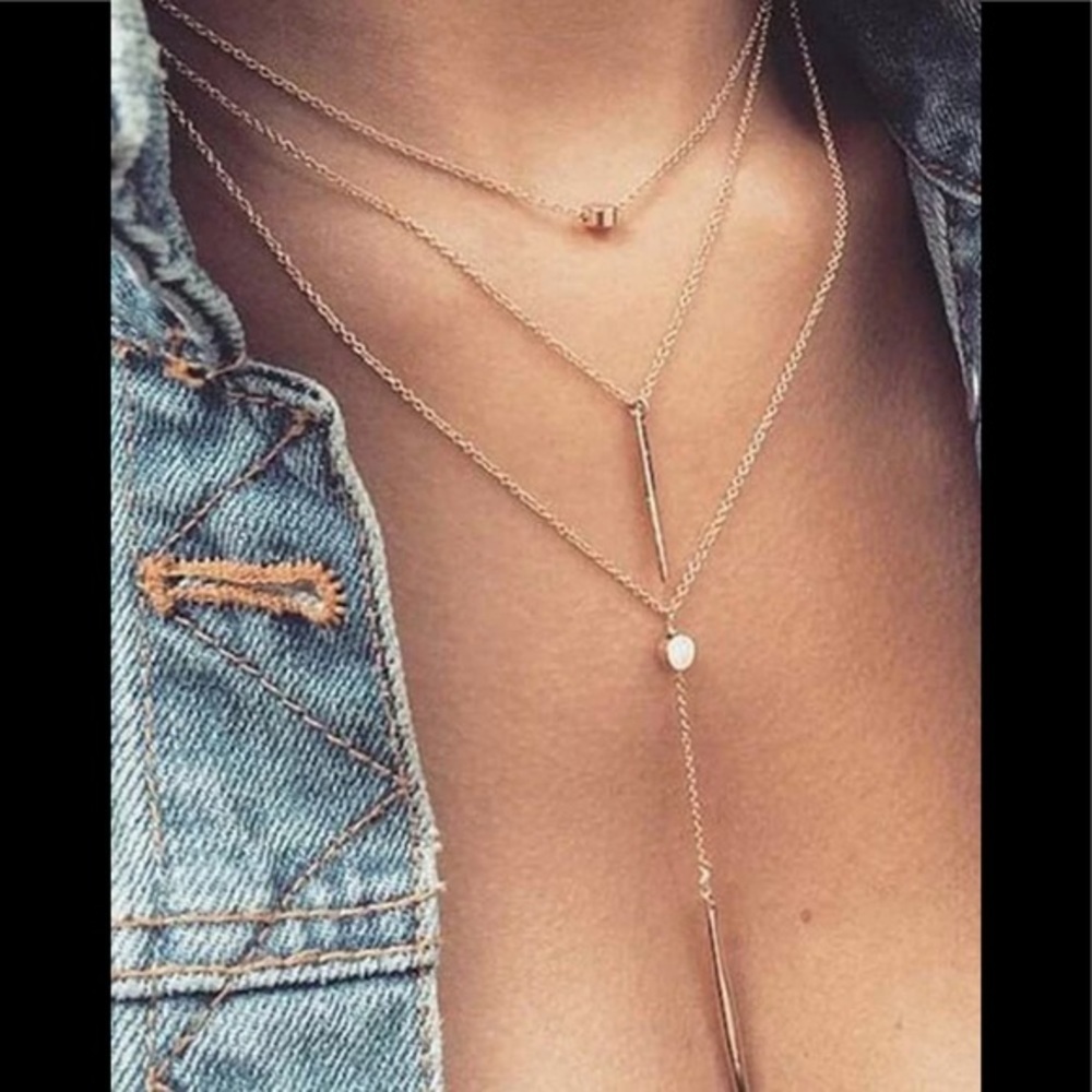 Gold Necklace - Picture 2 of 3